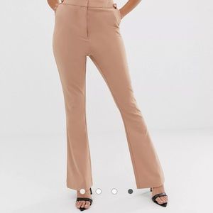 ASOS camel tailored pants